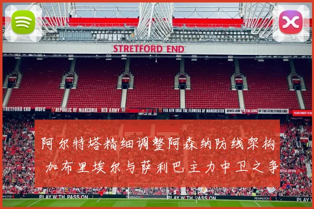 阿尔特塔精细调整阿森纳防线架构 加布里埃尔与萨利巴主力中卫之争愈演愈烈